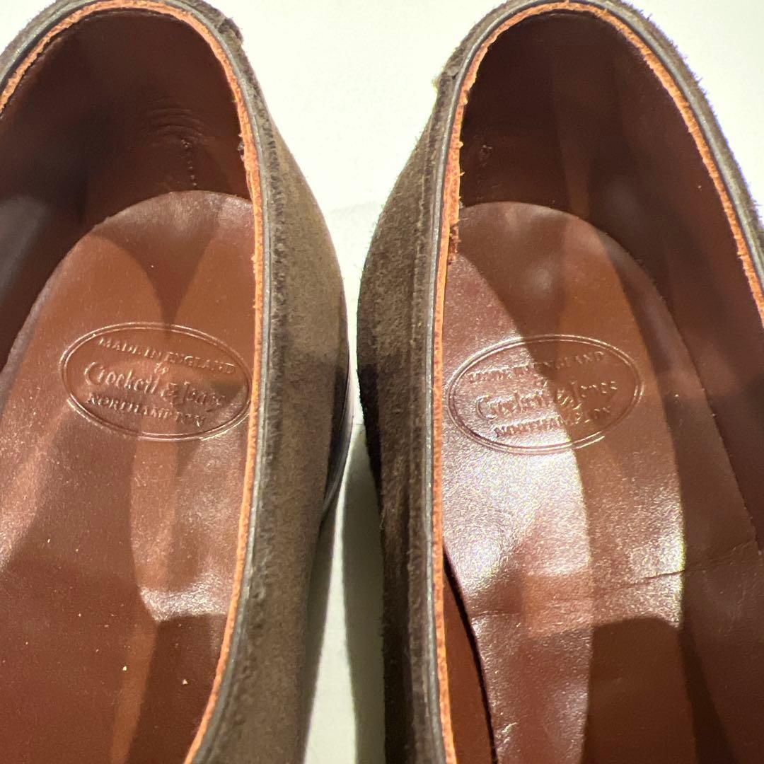 【近日削除】Crockett&Jones スエード シングルモンクストラップ