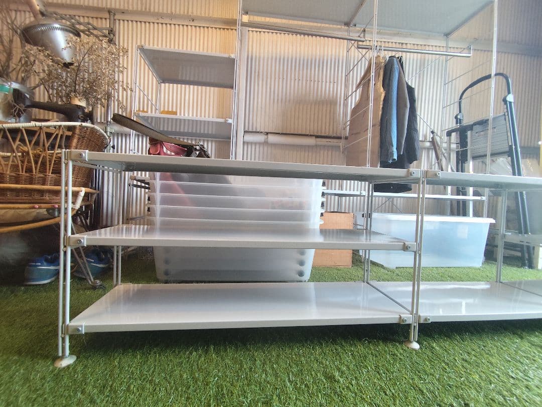 無印良品　スチールラック