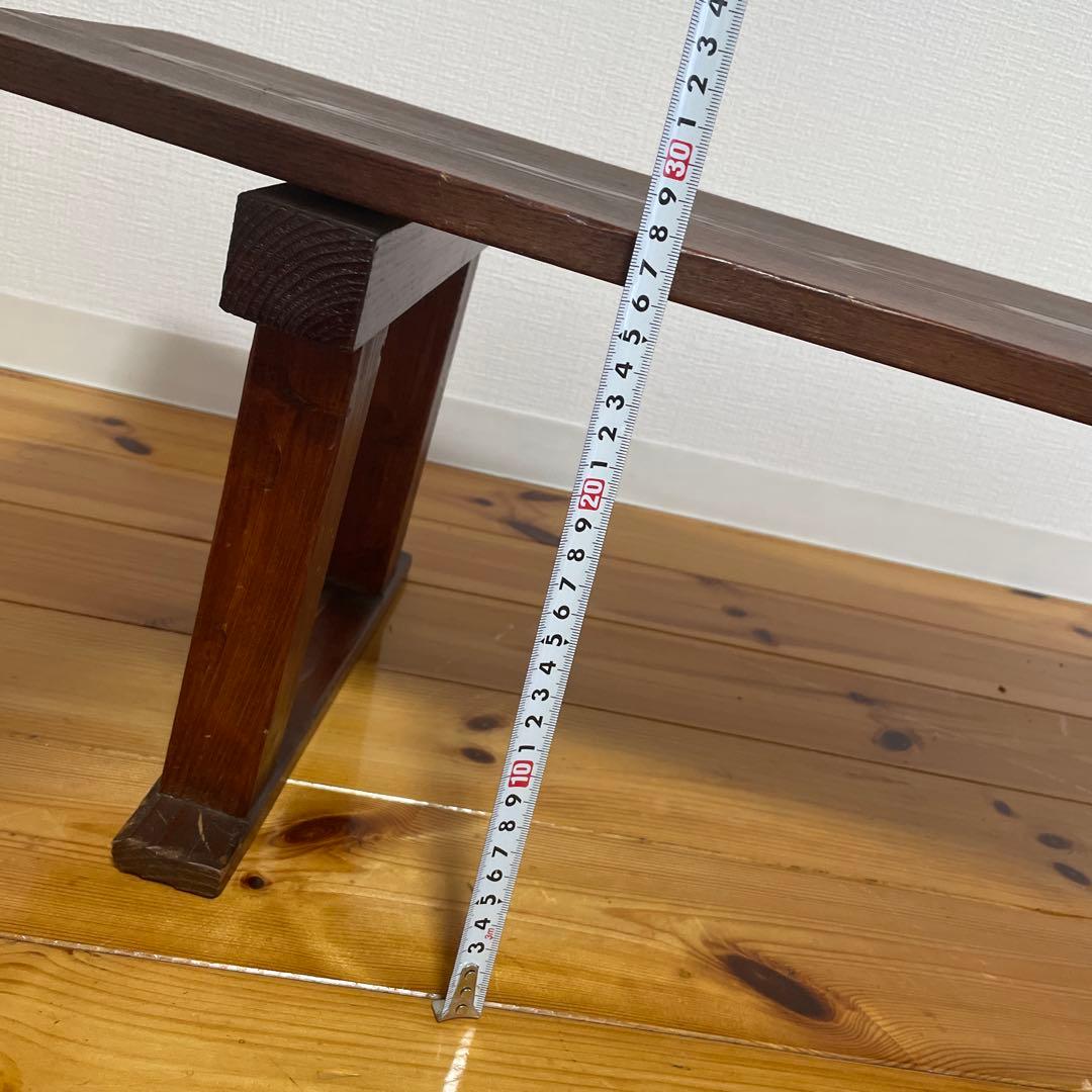 アンティーク 裁ち台 裁板 一枚板　柿渋塗り　昭和レトロ