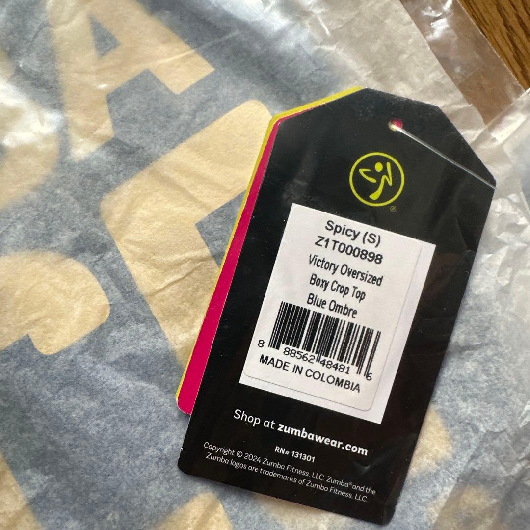 新品　正規品　ズンバ　 S Tシャツ