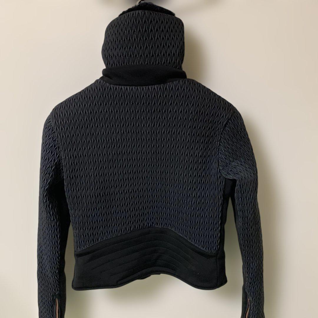 fusalp スキーウェア、ファー襟ショートパーカー　サイズM