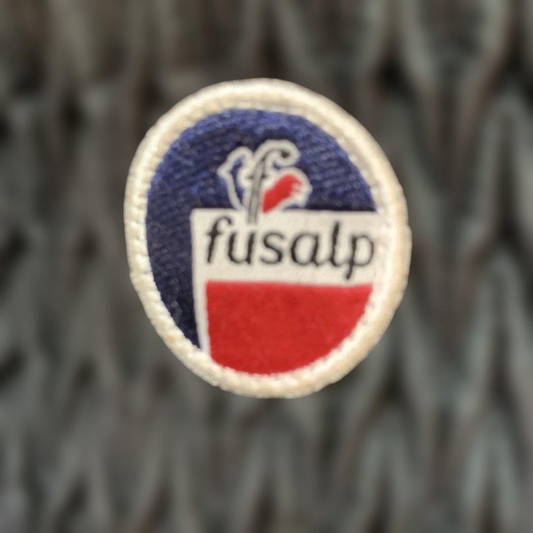 fusalp スキーウェア、ファー襟ショートパーカー　サイズM