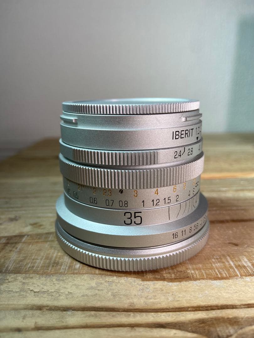 【希少】IBERT 35mm F2.4 レンズ kipon