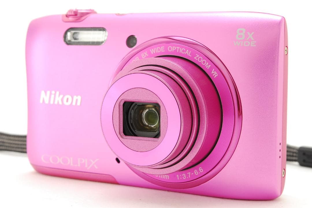 Nikon COOLPIX S3600 ピンク SDカード付 動作確認済み