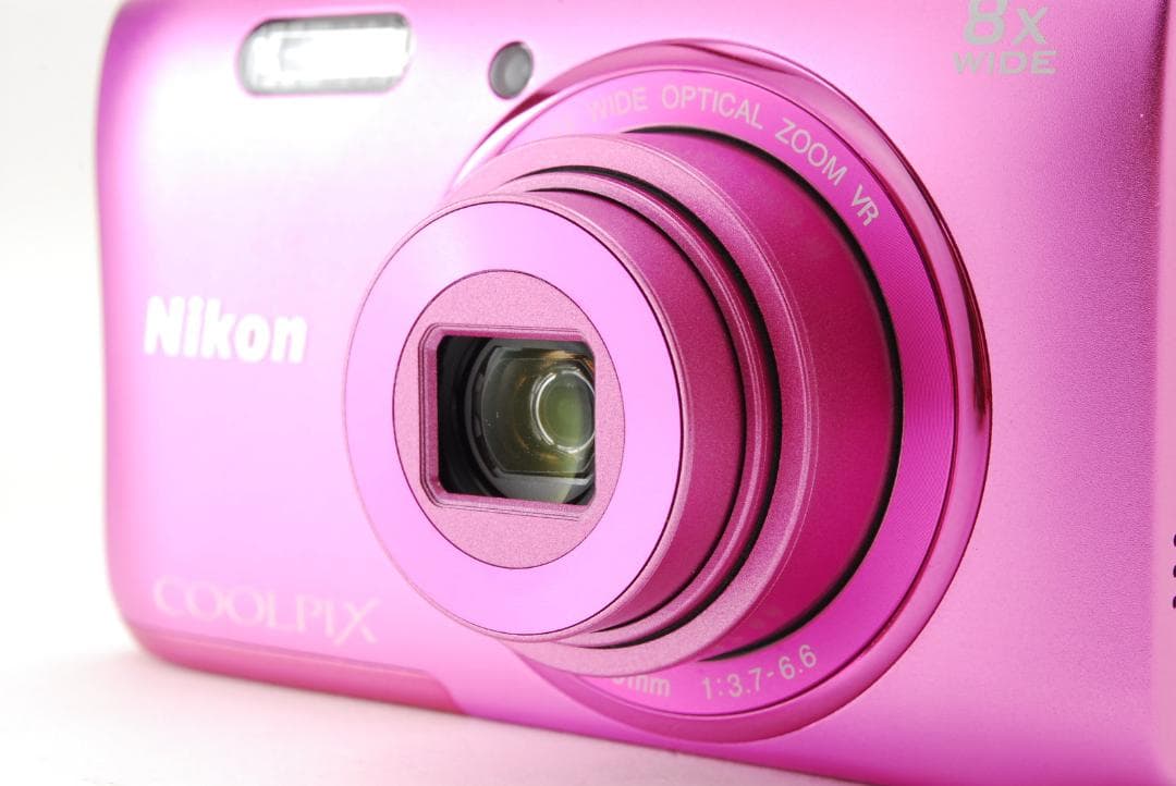 Nikon COOLPIX S3600 ピンク SDカード付 動作確認済み