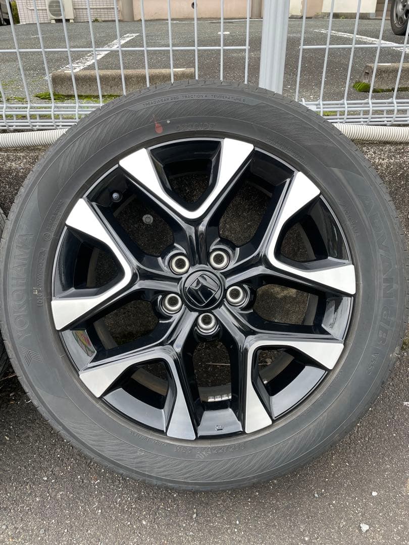 ホンダ ZR-V 純正18インチ タイヤホイールセット 225/55-18