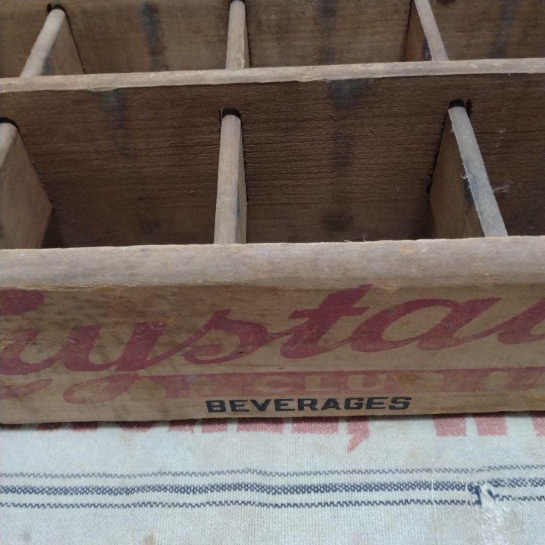 60s vintage Crystal club ウッドボックス　木箱