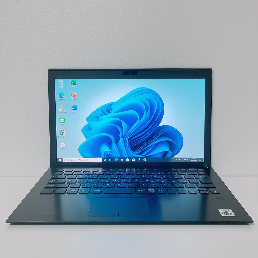 【美品】VAIO 爆速新品SSD512GB 8GB第10世代パソコン バイオPC