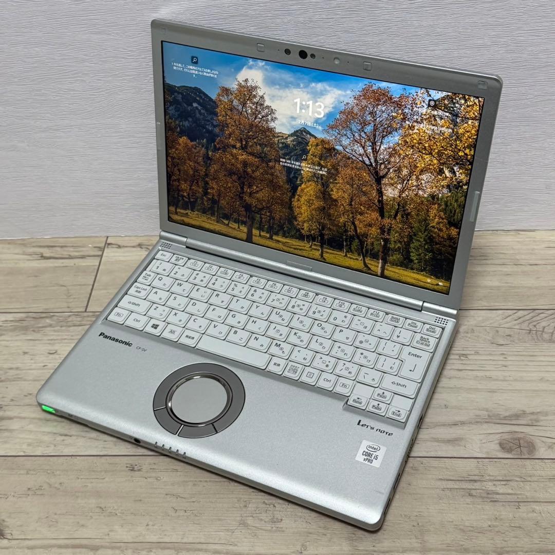 レッツノート SV9 i5 10世代 8G 256GB Win11 バッテリー◎