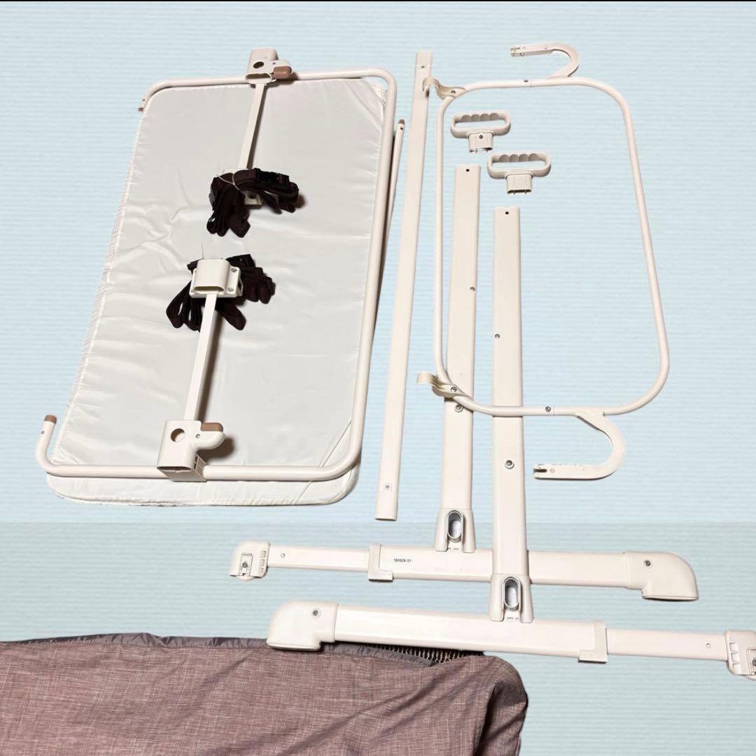 ✨美品✨ リッチェル添い寝コット 高さ 調整可 ベビーベッド