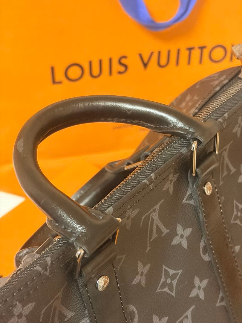 ルイヴィトン キーポルバンドリエール35 モノグラム エクリプス M46655