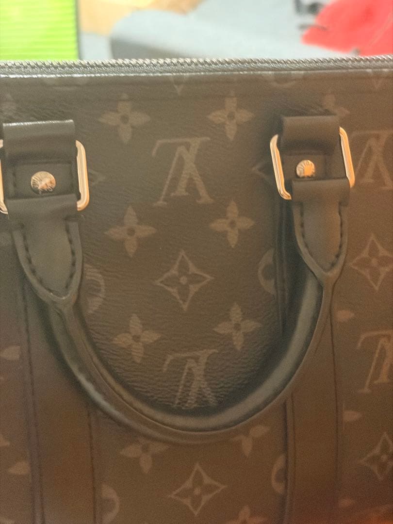 ルイヴィトン キーポルバンドリエール35 モノグラム エクリプス M46655