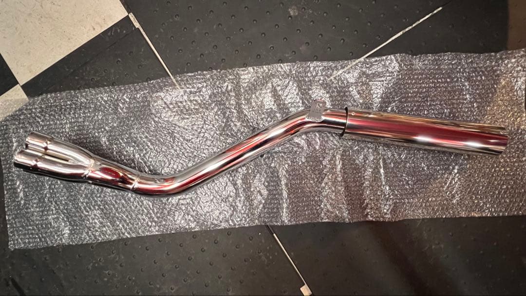 ホンダ CBX400F RPM 正規新品リアマフラー 復刻版ステッカー付き