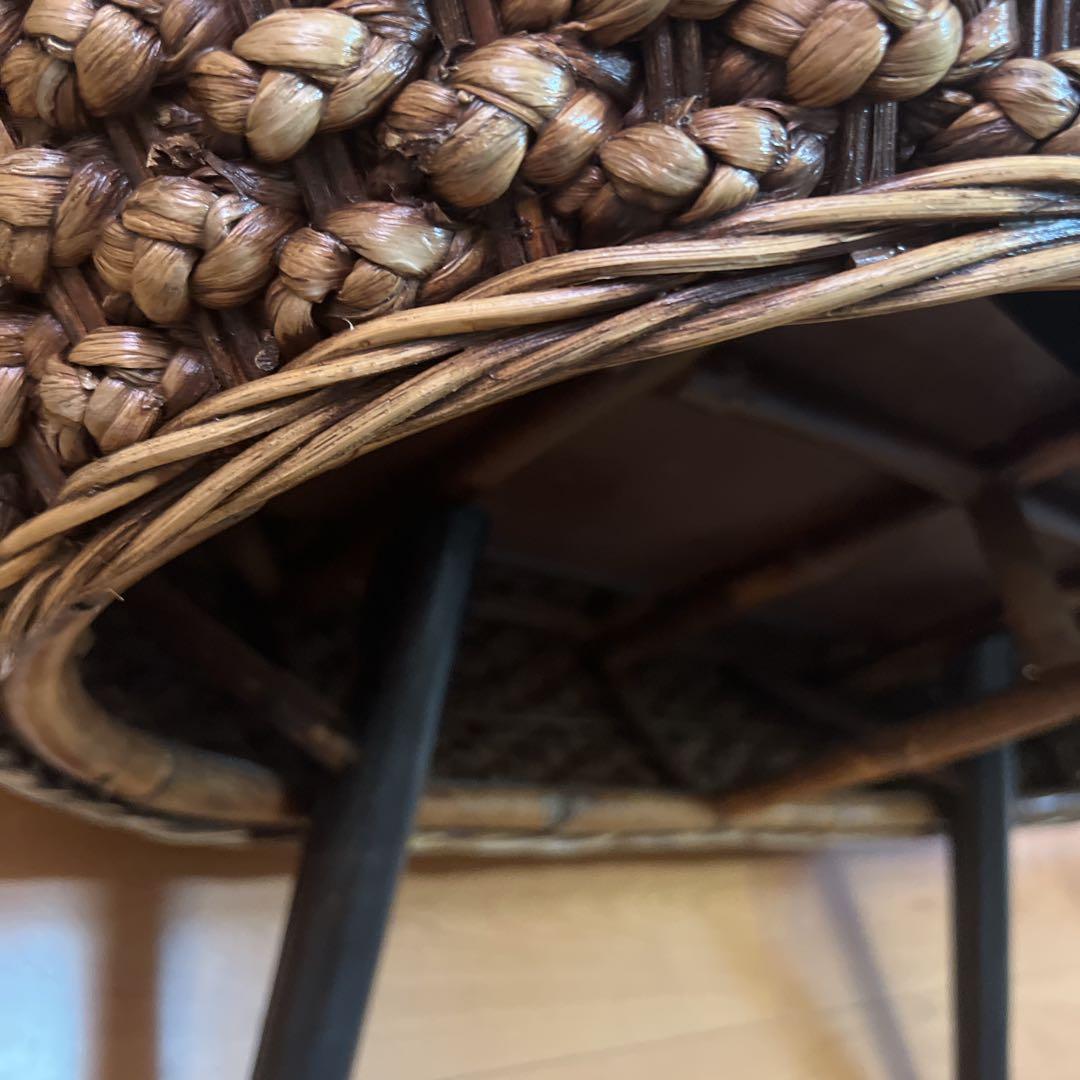 カリッジマーケット ラタン ウォーターヒヤシンス ローテーブル アジアン セブ