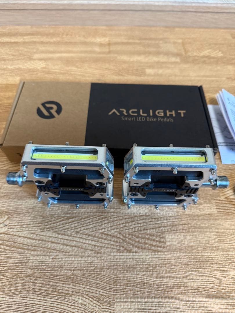 Redshift ライト内蔵ペダル Arclight MTB マウンテン 美品