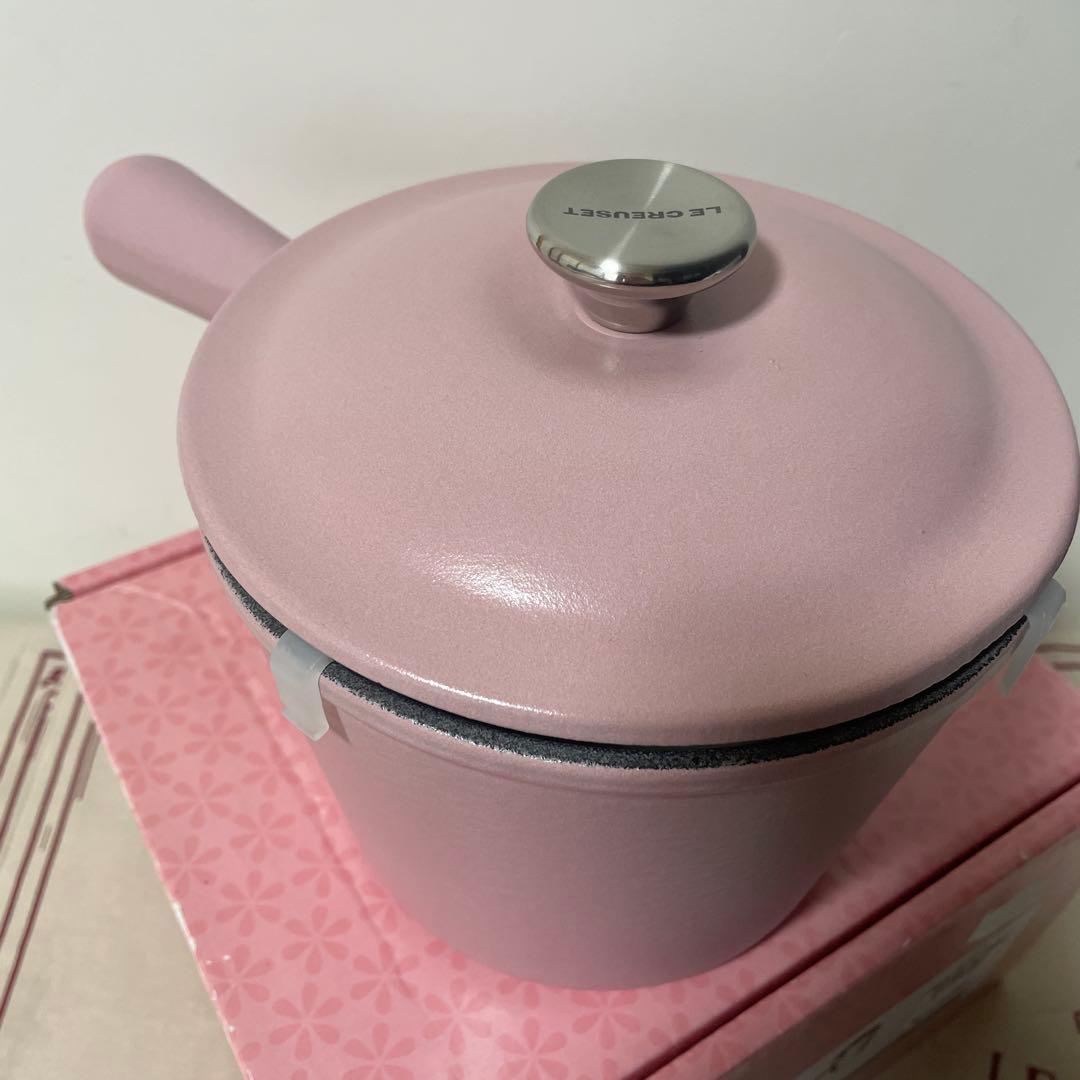 《新品》Le Creuset Windsor Pot 片手鍋 マット ピンク
