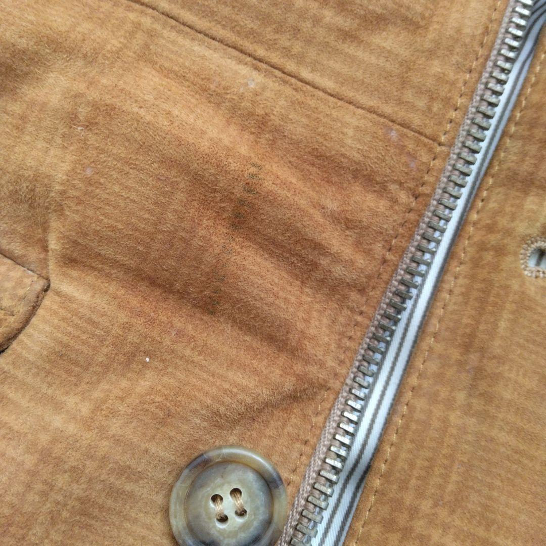 美品　 cinquanta ヤギ革　ダウン90 チンクアンタ スエード　ベスト