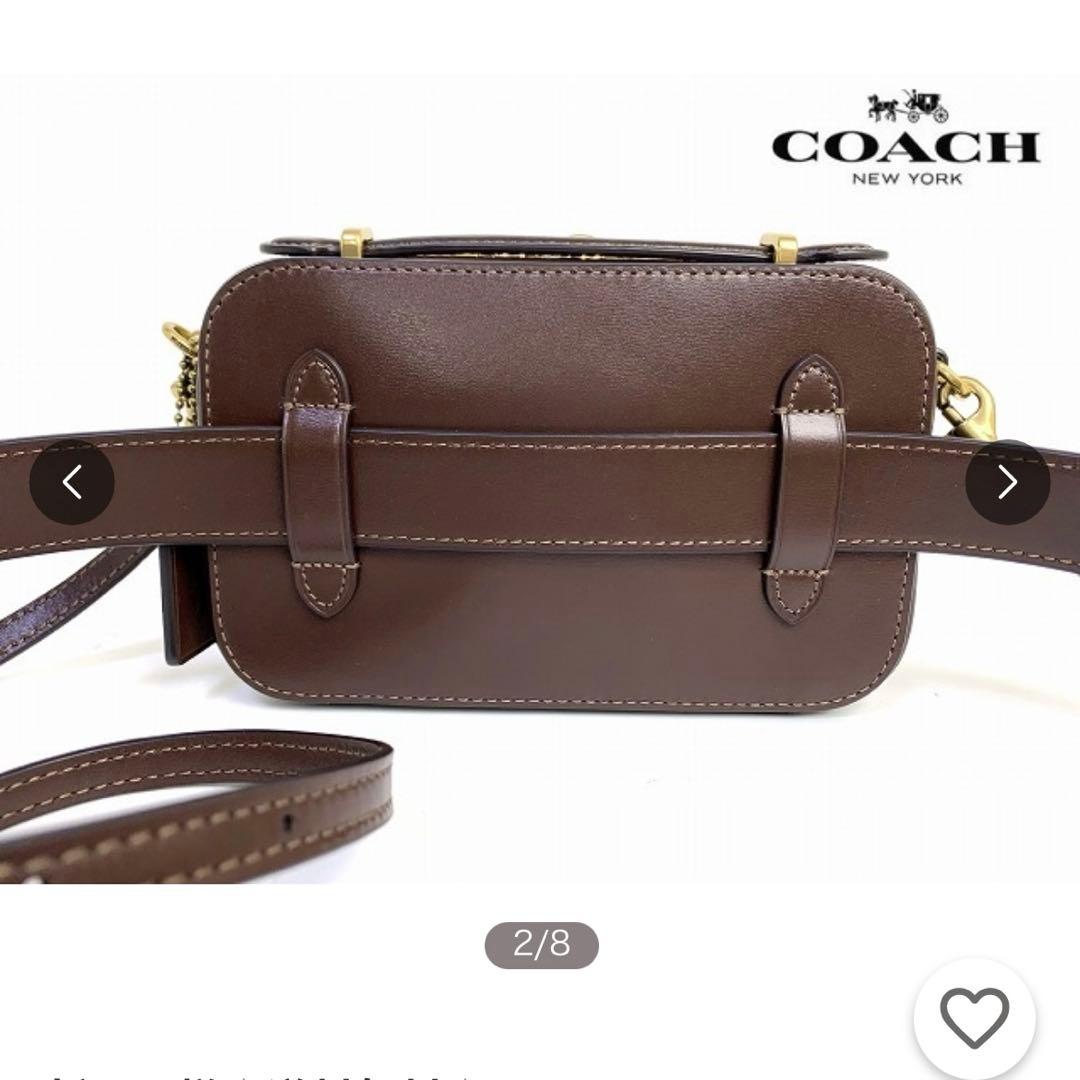 コーチ COACH アリー ボディバッグ ウエストポーチ　カメラバッグ