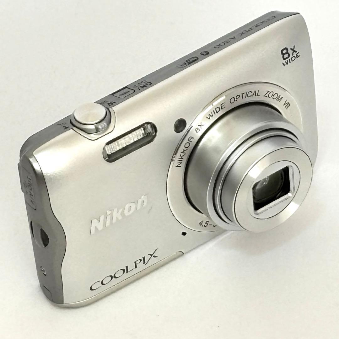 【美品】Nikon coolpix A300 ニコン　コンデジ　SDカード付