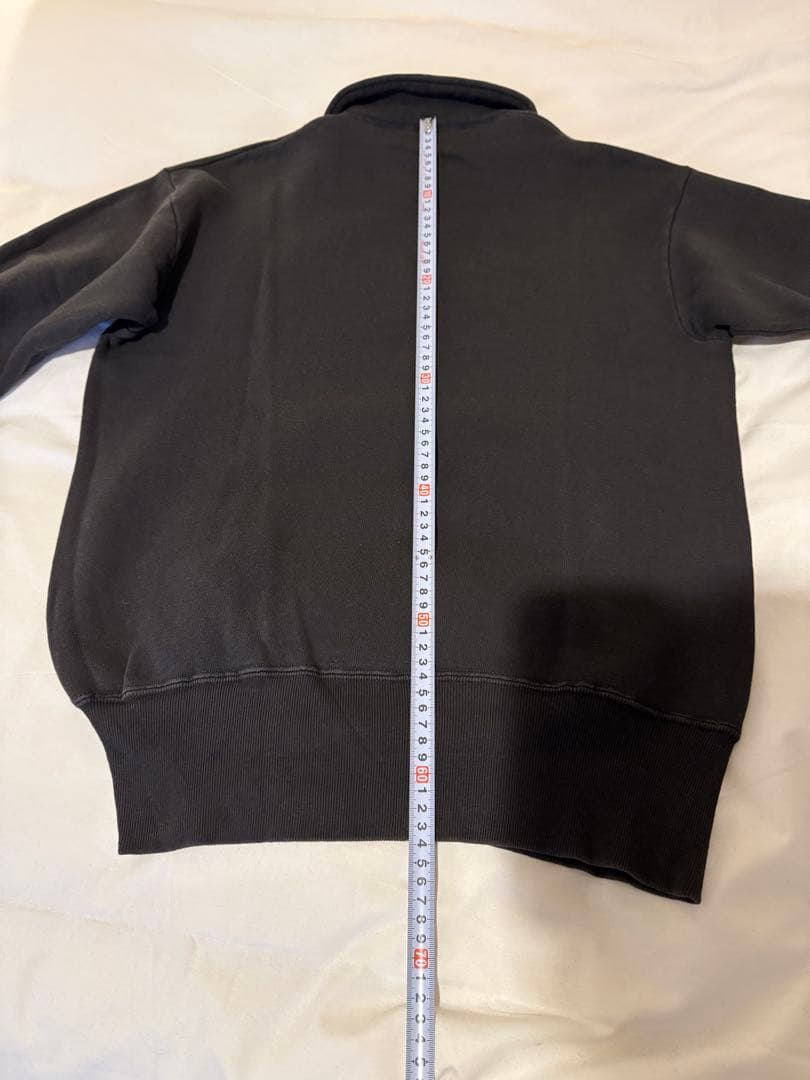 50s 60s ヴィンテージスウェット ハーフジップ スウェット 黒 レア