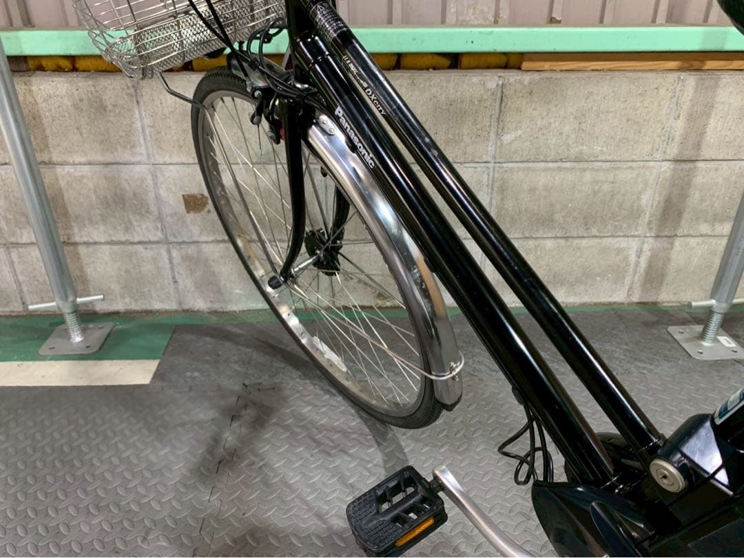 電動自転車　パナソニック　ビビDX CITY 27インチ　ブラック　№8092