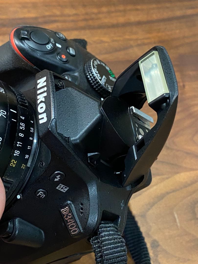 Nikon D3400 デジタル一眼カメラ　動作品　オマケレンズ付　7148枚