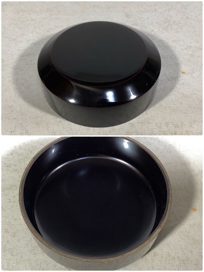 真塗　雪吹棗　中村宗悦　茶道具　送料無料