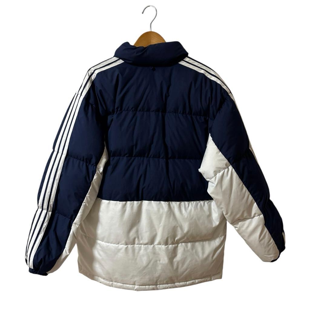 adidas ダウン ジャケット ネイビー/ホワイト 90s ビンテージ