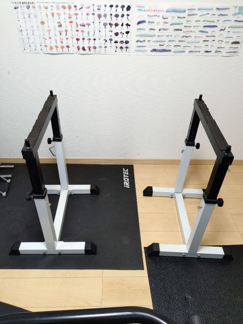 IROTEC アイロテック　ダンベルプレート　シャフト　ベンチ　懸垂スタンド