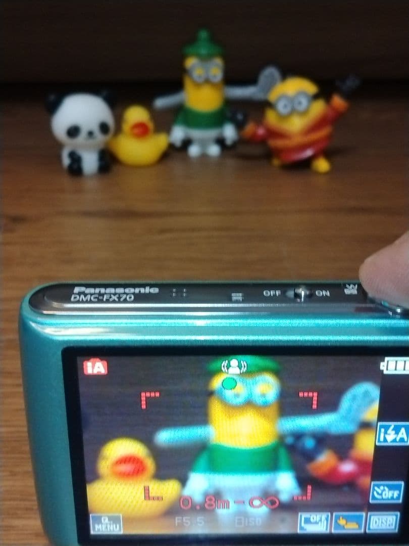 【レア色】 Panasonic デジタルカメラ LUMIX DMC-FX70