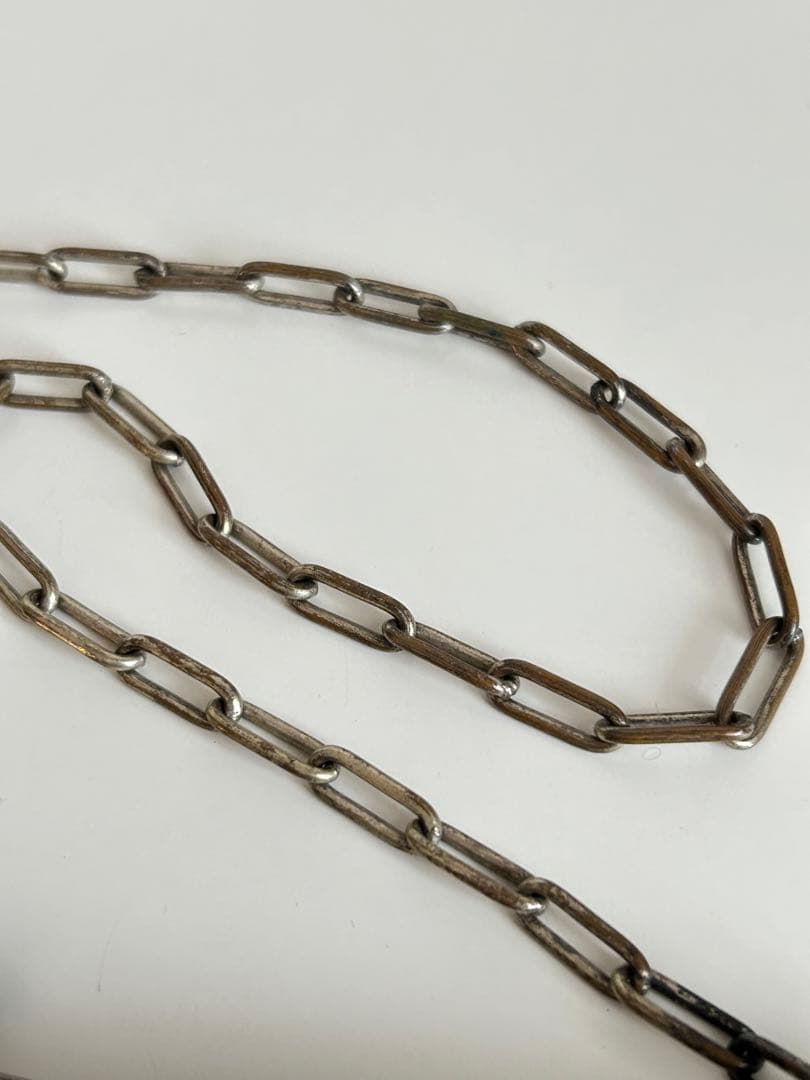 フランス買付け　アンティーク　シルバー　メッシュバッグ