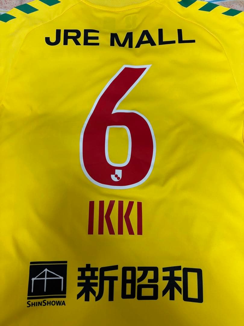 ジェフユナイテッド市原千葉　2022 オーセンティック ユニフォーム　新井一輝
