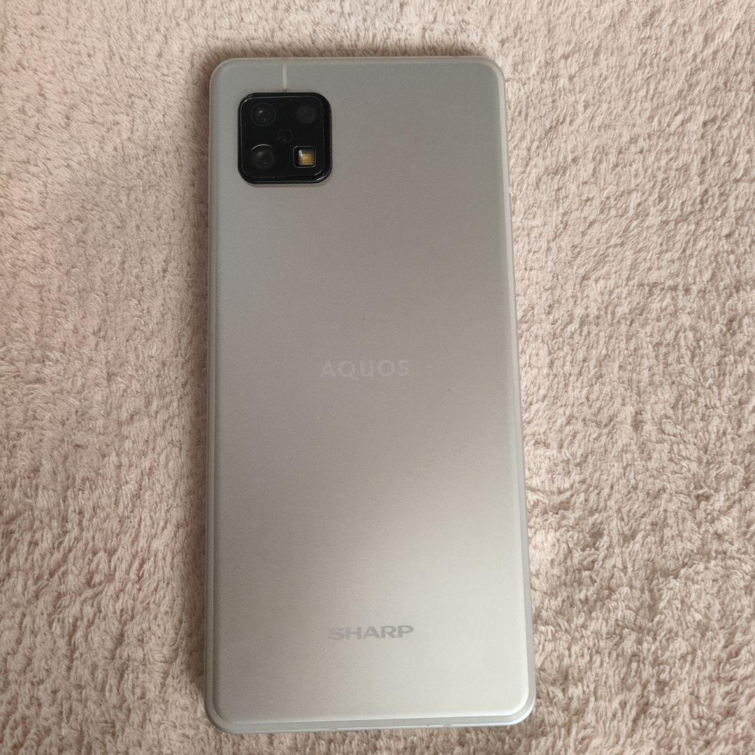 SHARP AQUOS sense6 シルバー スマートフォン本体