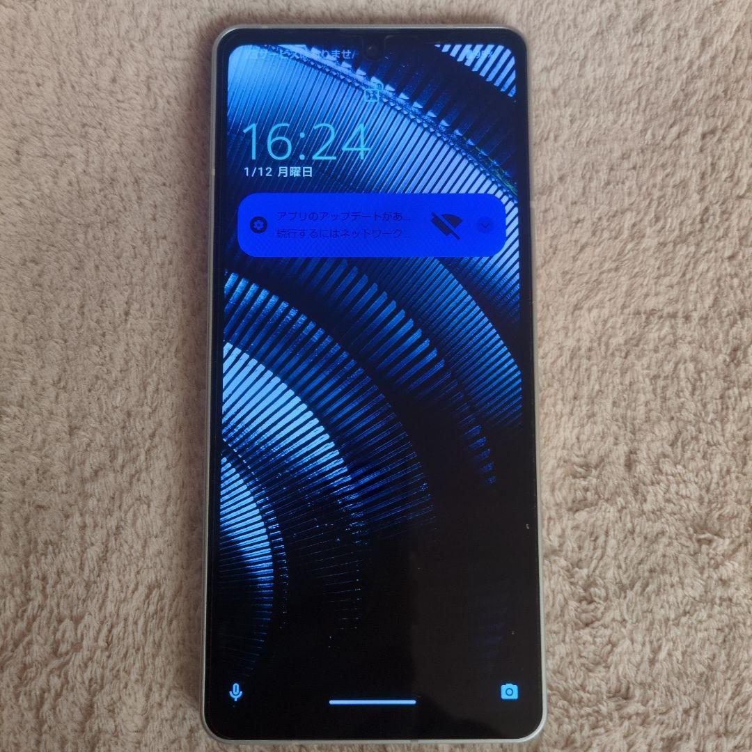 SHARP AQUOS sense6 シルバー スマートフォン本体