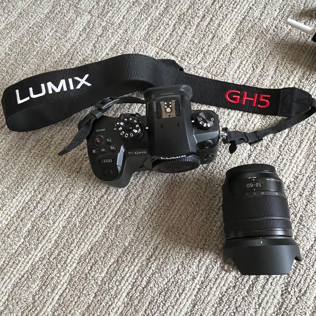 Panasonic LUMIX GH5 12-60ズームレンズセット ケース付き