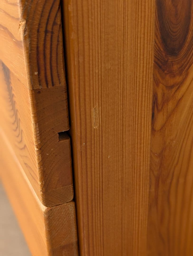 USED/無印良品 廃盤 パイン材 2段チェスト MUJI 北欧 デンマーク製