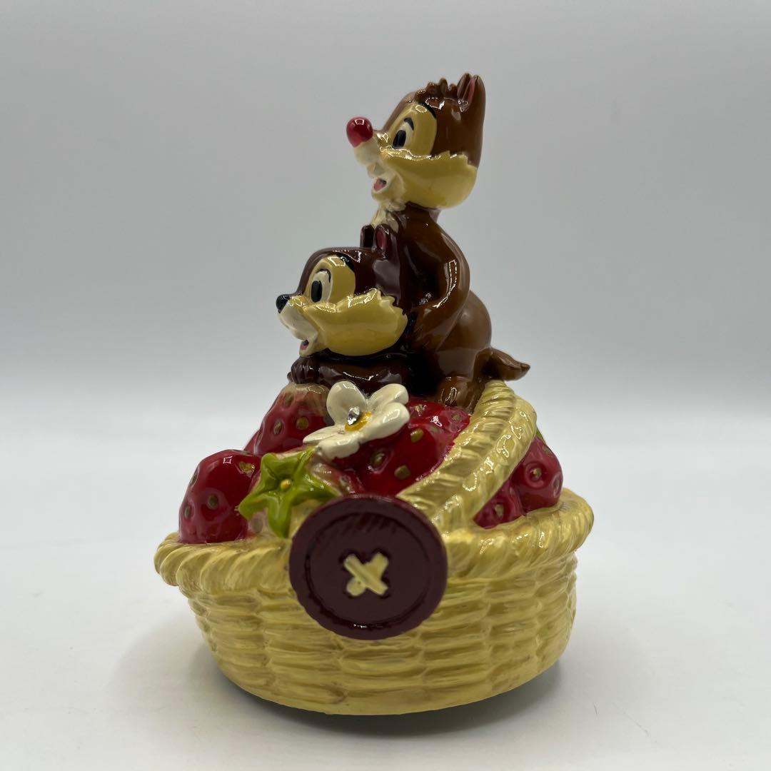 希少 加藤工芸 ミニオルゴール チップ & デール イッツアスモールワールド