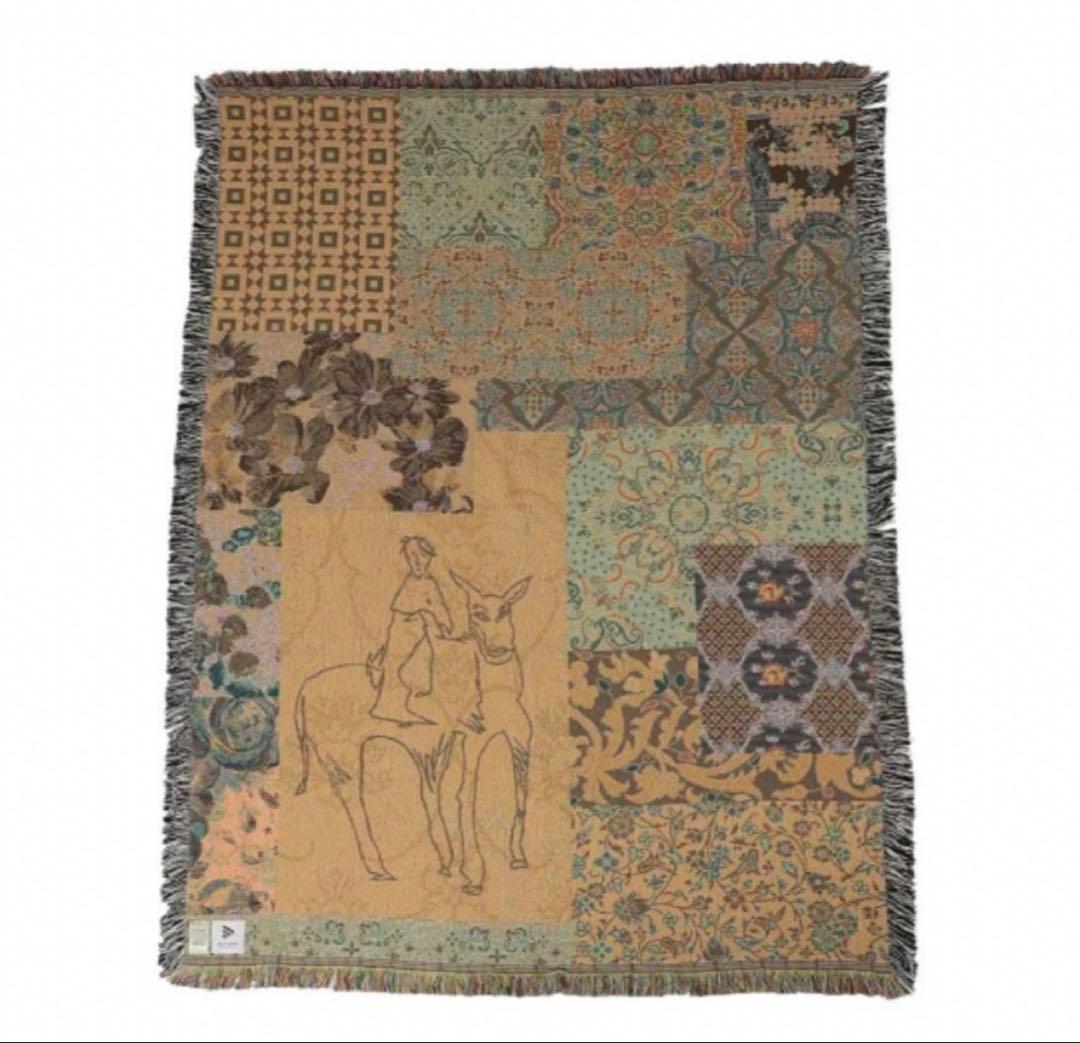 kaito fukui ラグ　ブランケット　NY リバーシブル