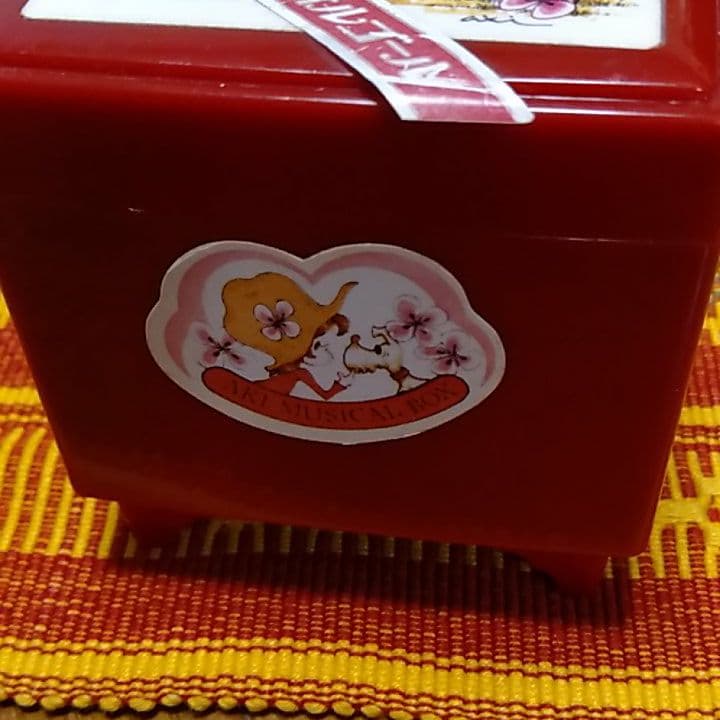 水森亜土 デザイン レディメイト社 オルゴール 昭和レトロ