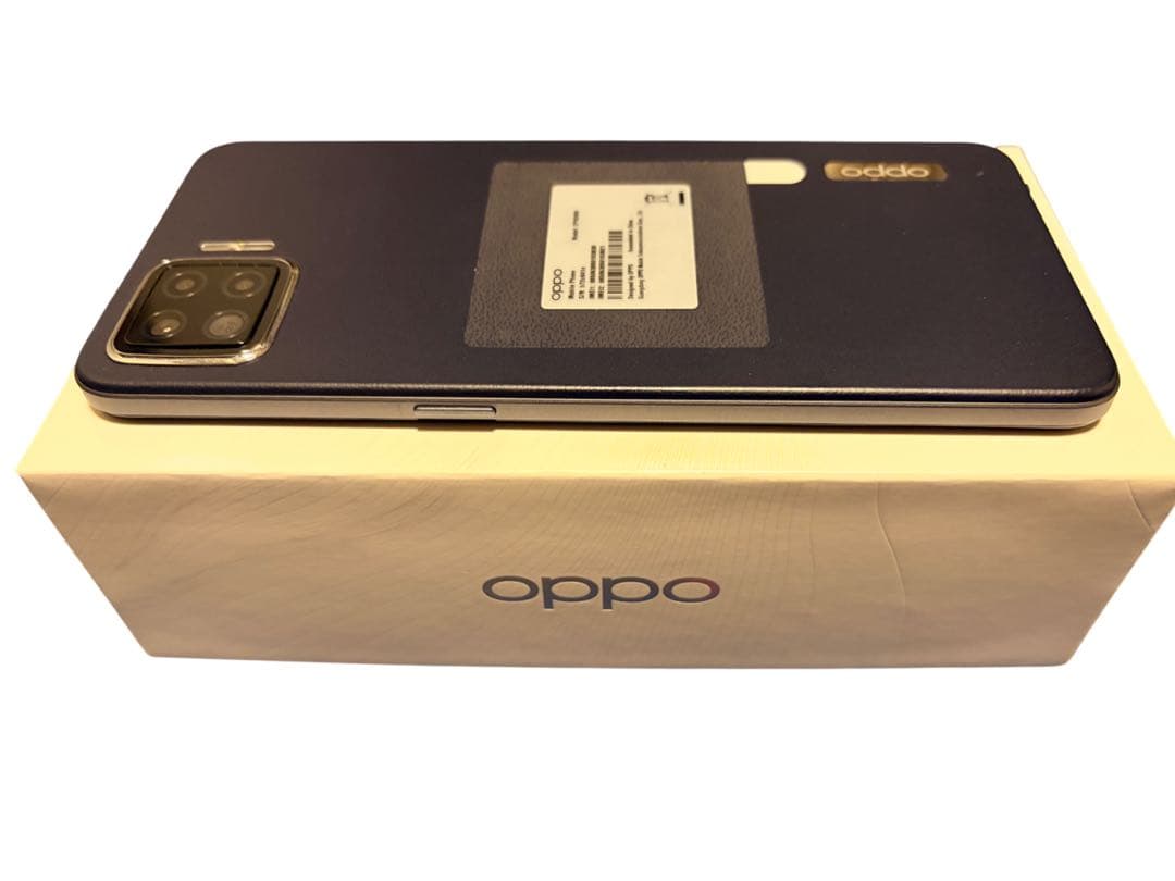 【中古】Oppo A73 本体 ネイビー SIMフリー