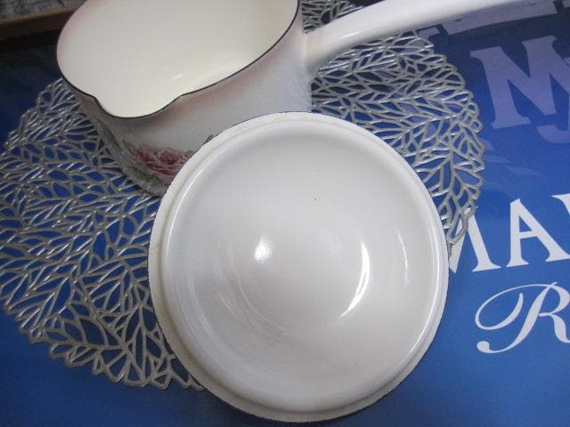 イマン 薔薇 ポット＆ 片手鍋　2点まとめ売り imane