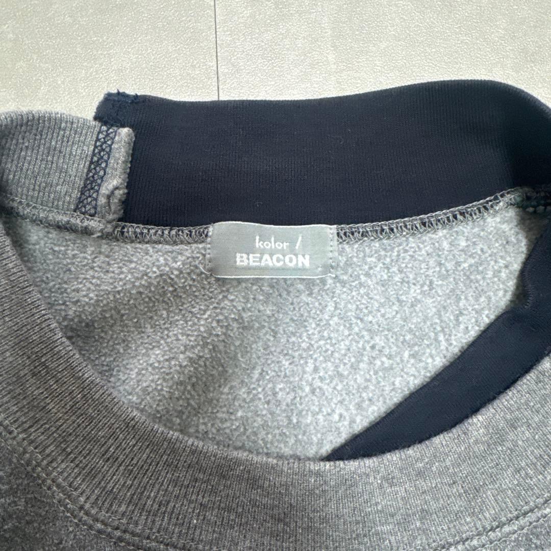 kolor BEACON ドッキングスウェット