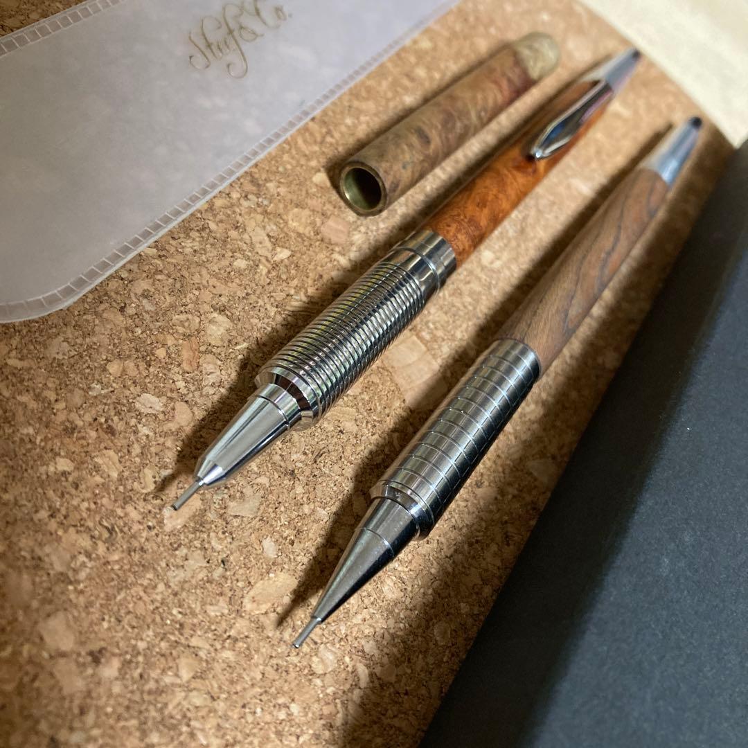 スティーフ　木軸　pg5 カスタム　格安　Steef＆Co 花梨　PG5カスタム