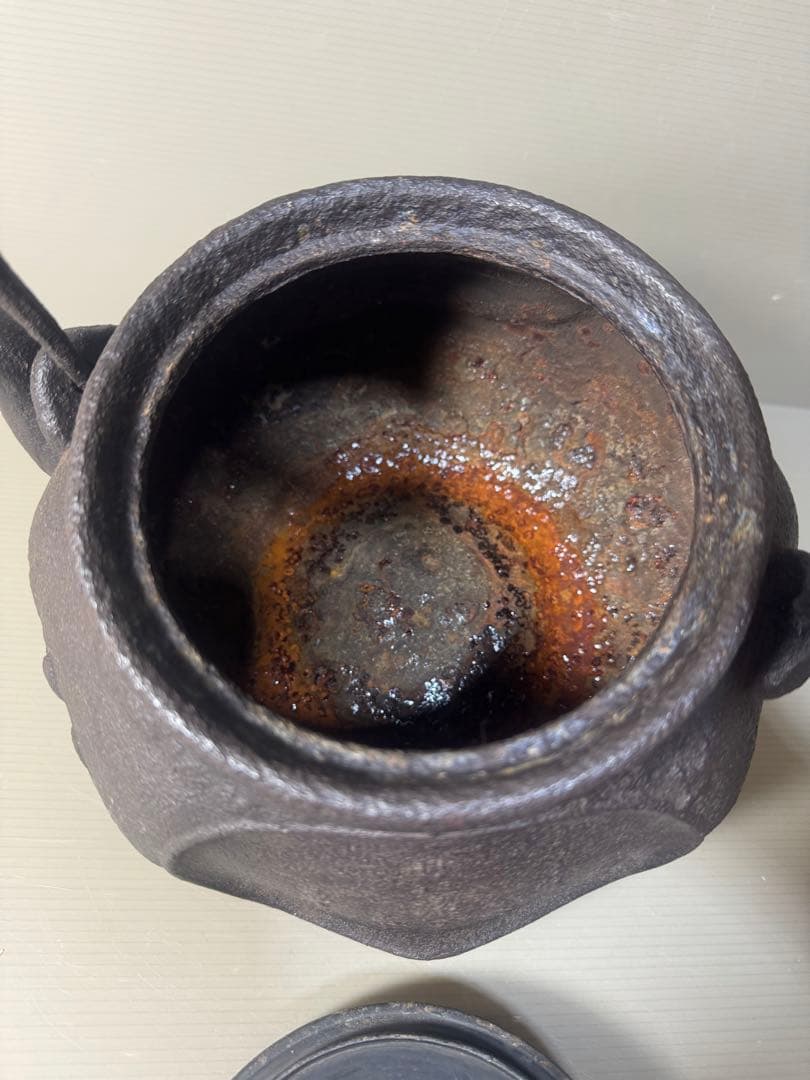 2422 金龍堂　大国寿郎作　鉄瓶　時代物