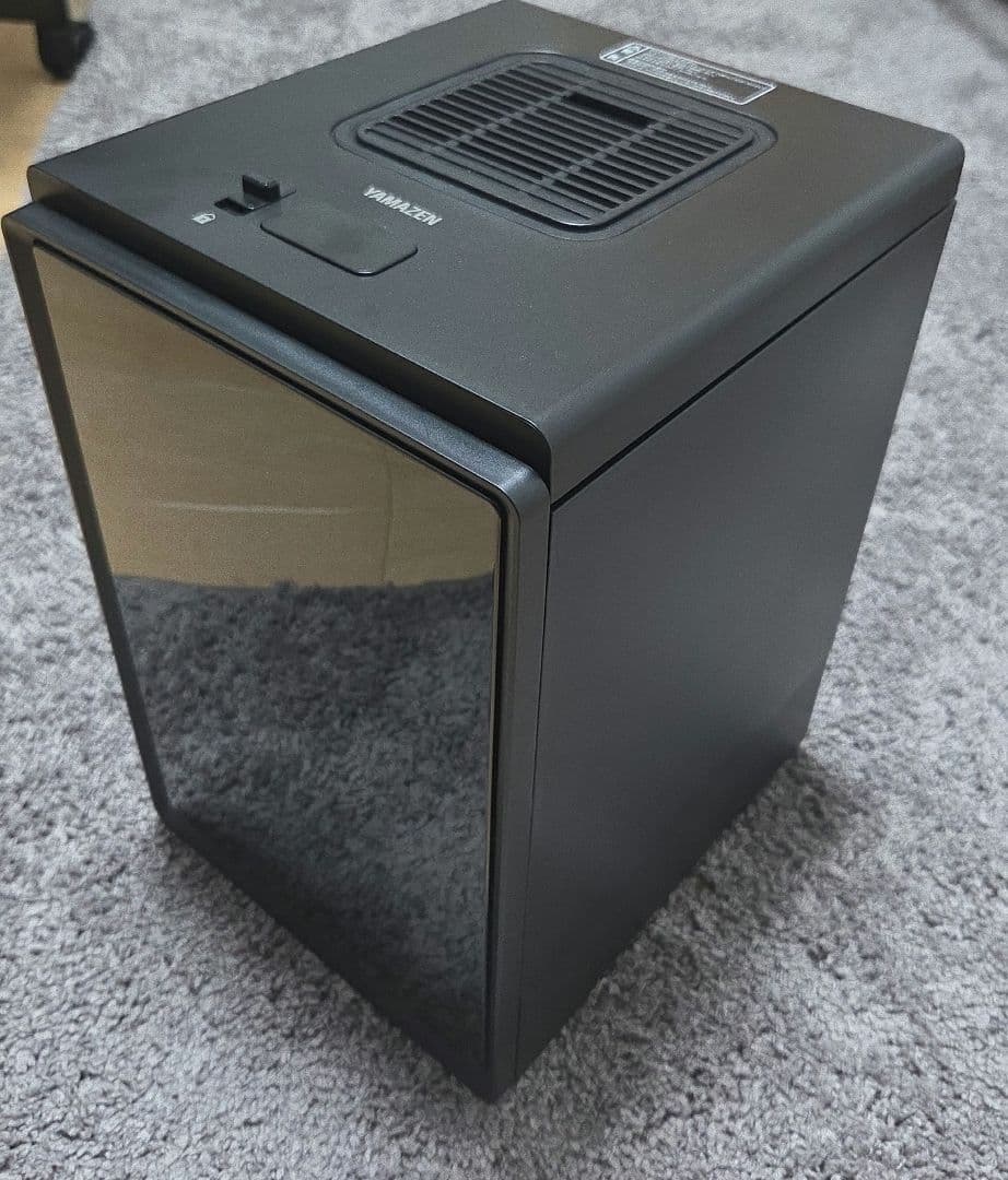 【しーた】[山善] 加湿器 加熱式 スチーム式 上部給水 キューブ型