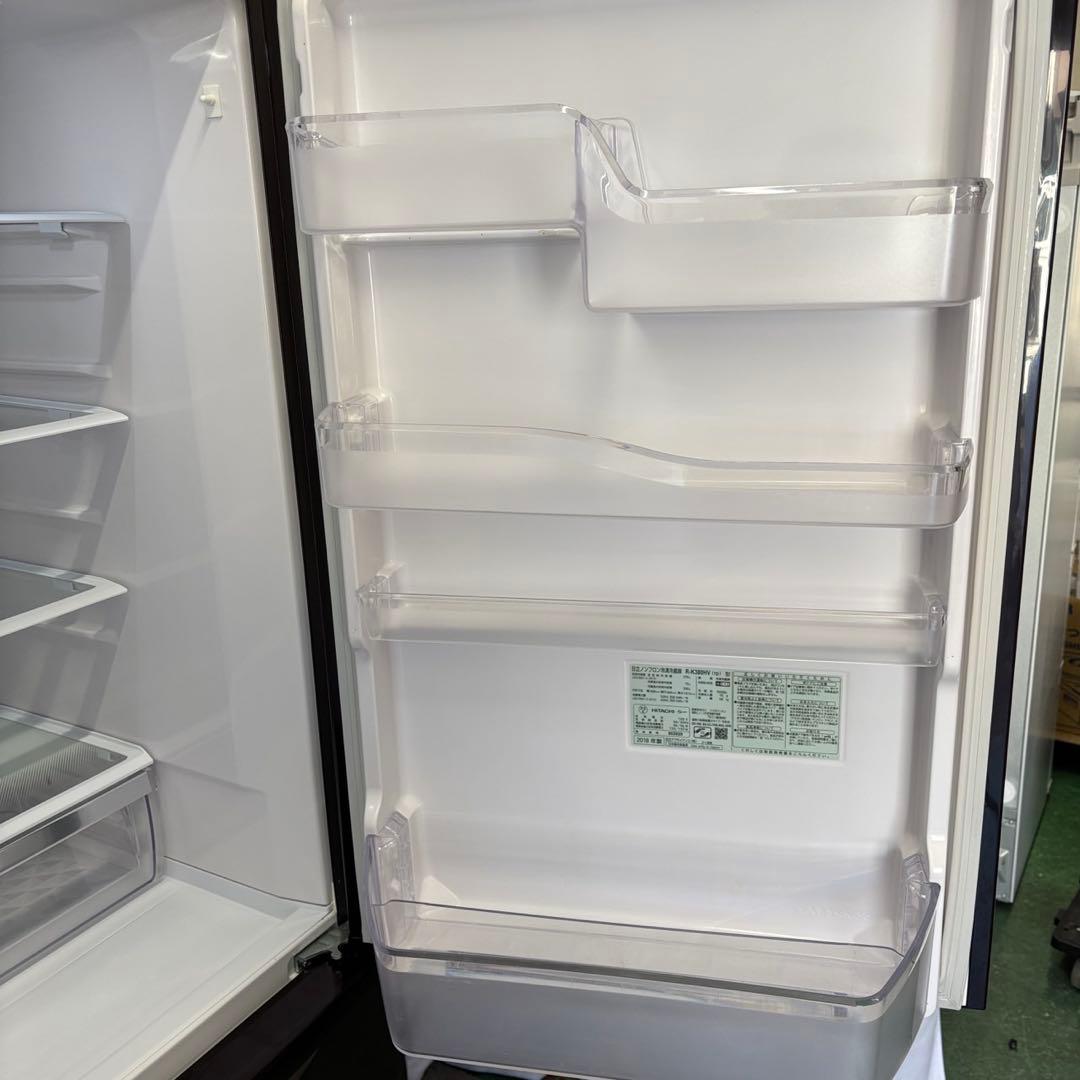 ★72　冷蔵庫　日立　スリム　大型　右開き300-400ℓ　安い　綺麗　設置無料