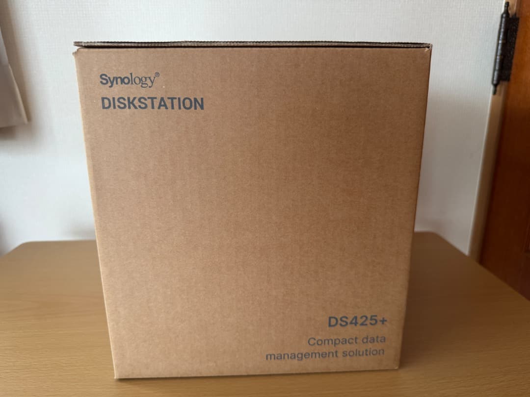 【新品未開封】Synology DS425+ 4ベイNAS 正規代理店品