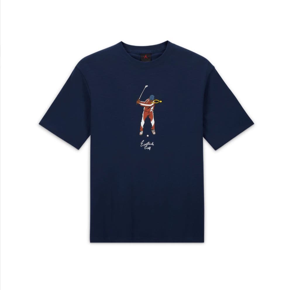 値下げ【レア】JORDANジョーダン × イーストサイドゴルフ Ｔシャツ 紺XL