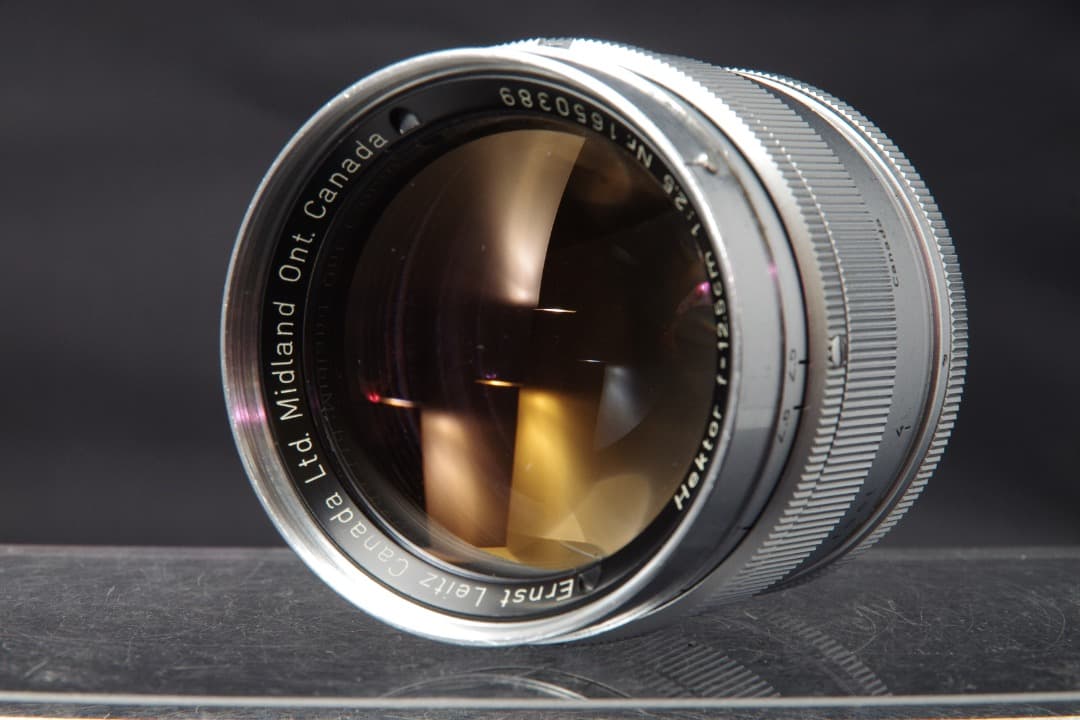 送料無料 限定１ ライカ ヘクトール カナダ 12.5cm F2.5 125mm