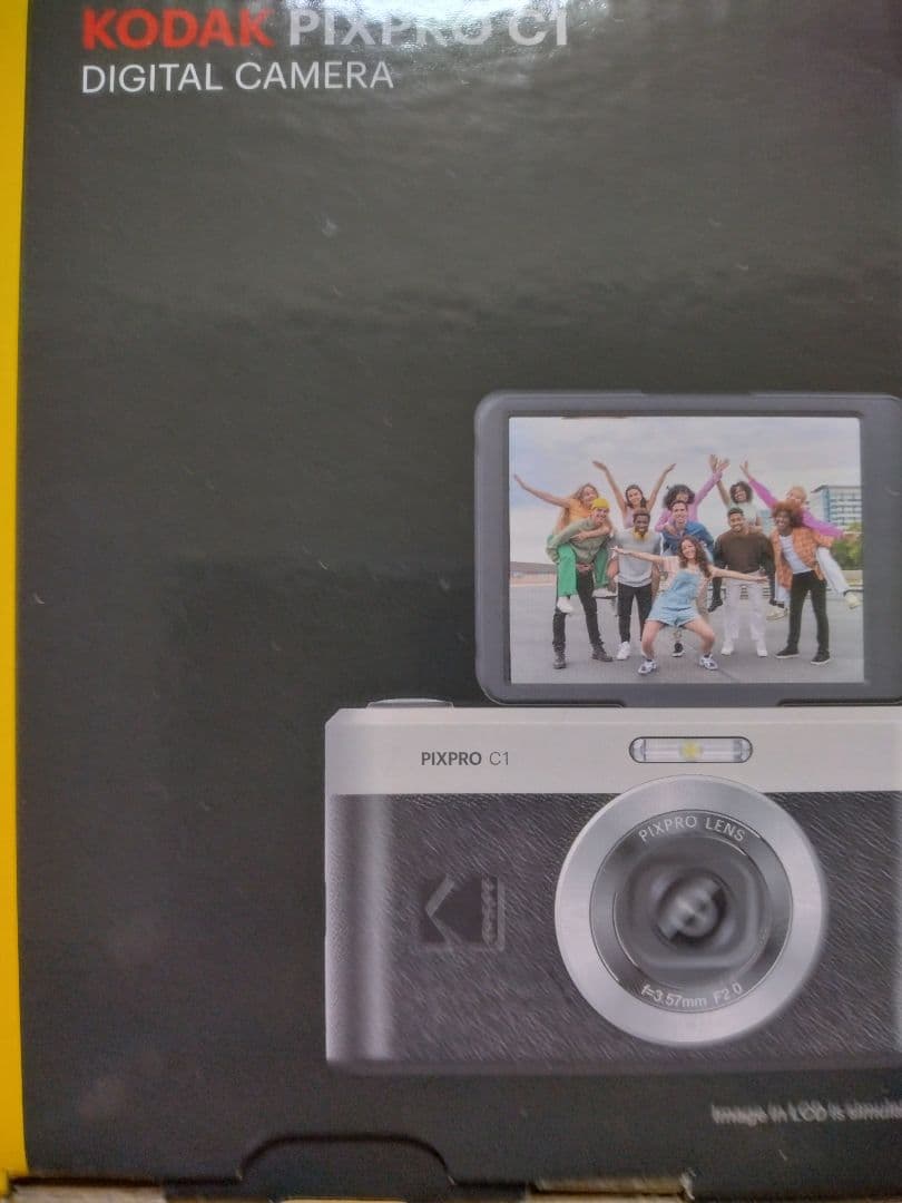 【新品】KODAK PIXPRO コンパクトデジタルカメラ C1 BK